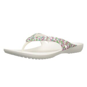 CROCS Kadee II Flamingo Graphic Flip Flops
